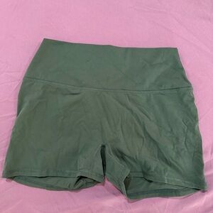 Garage Dark Green Bike Shorts